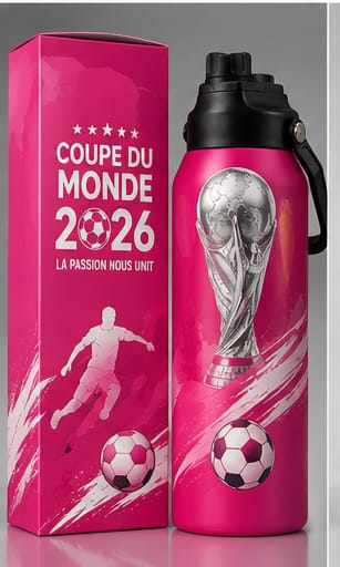Gourde Premium Coupe du Monde 2026