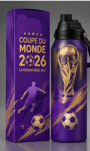 Gourde Premium Coupe du Monde 2026